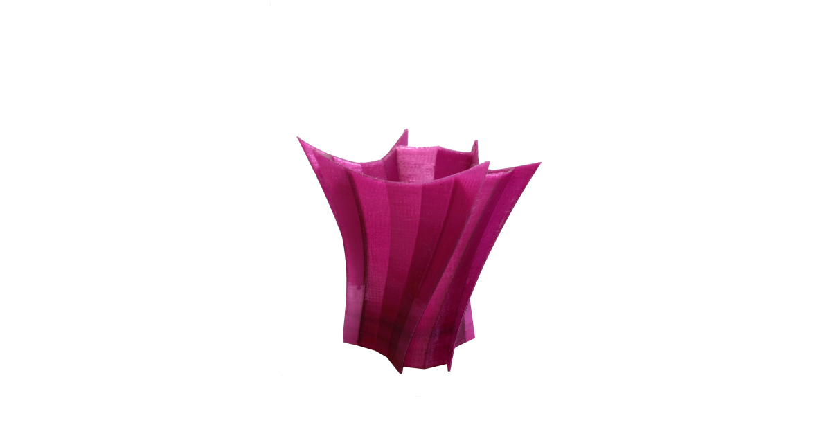 Violet transparent PETG filament 1kg