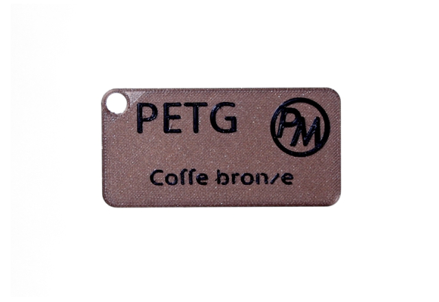 Sample PETG metallic edition - Coffee bronze (1,75 mm; 10 m)
