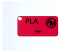 Sample PLA - Red (1,75 mm; 10 m)