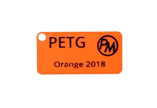 Sample PETG - Orange 2018 (1,75 mm; 10 m)