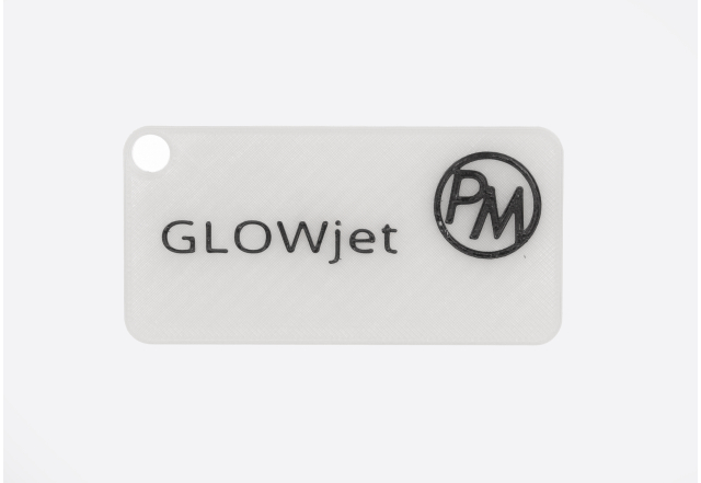 Sample PLA GlowJet - glowing in the dark (1,75 mm; 10 m)