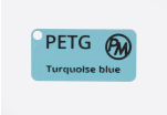Sample PETG - Turquoise blue (1,75 mm; 10 m)