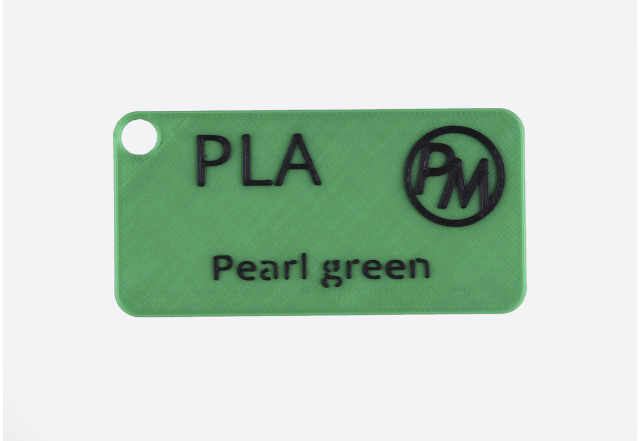 Sample PLA - Pearl green (1,75 mm; 10 m)