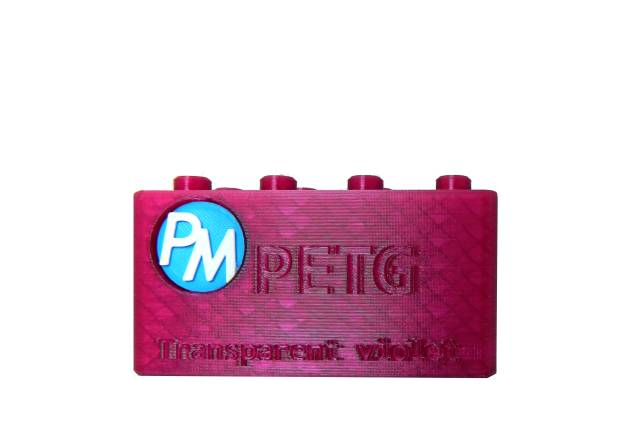 PETG - Transparent Violet (1,75 mm; 1 kg)