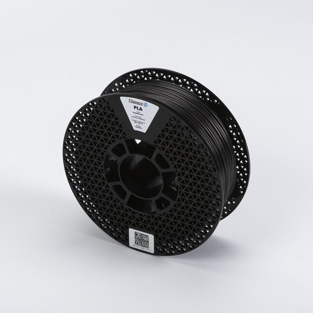 Graphite Color Pla PLA Graphite black (1,75 mm; 1 kg) | 3D printing | Filament PM