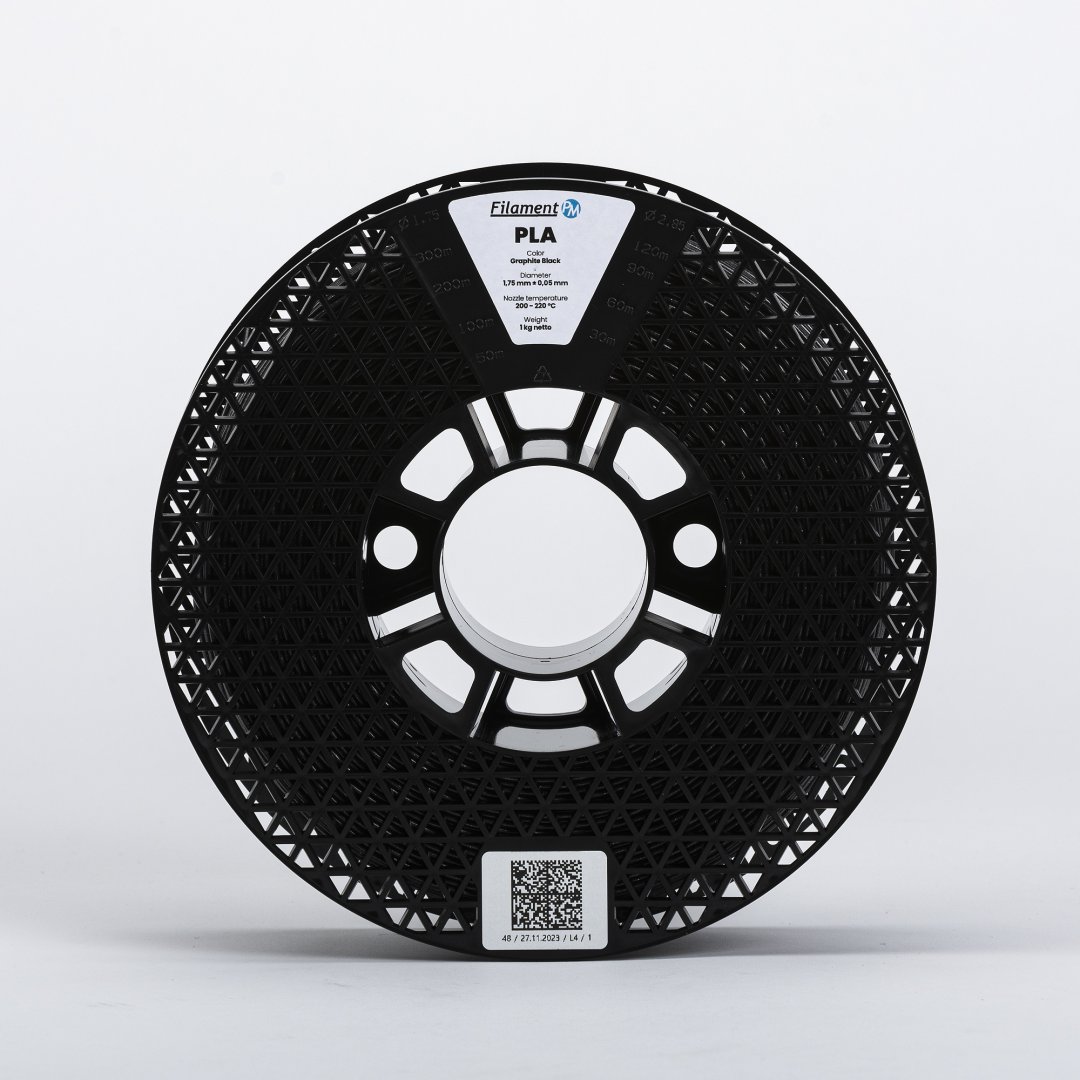 Graphite Color Pla PLA Graphite black (1,75 mm; 1 kg) | 3D printing | Filament PM