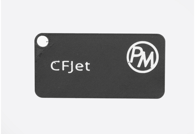 Sample PETG CFJet carbon - Black (1,75 mm; 10 m)